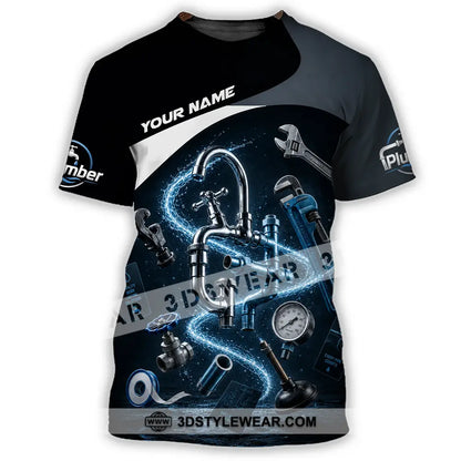Unisex Shirt - Custom Plumber Shirt - T-Shirt / S - T-shirt