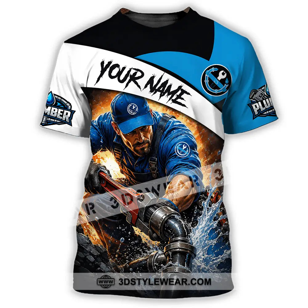 Unisex Shirt - Custom Plumber Shirt - T-Shirt / S - T-shirt