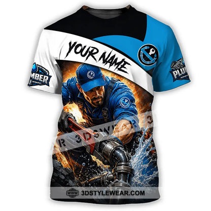 Unisex Shirt - Custom Plumber Shirt - T-Shirt / S - T-shirt