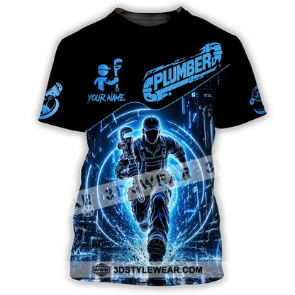 Unisex Shirt - Custom Plumber Shirt - T-Shirt / S - T-shirt