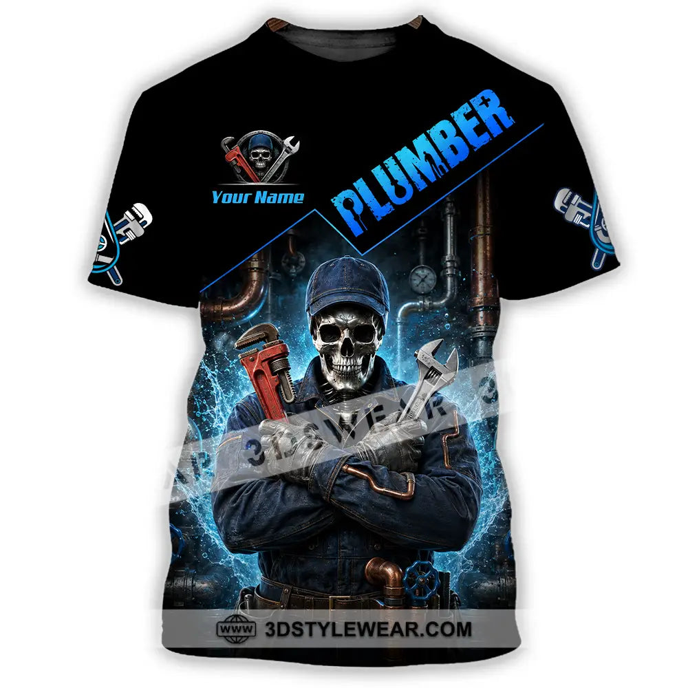 Unisex Shirt - Custom Plumber Shirt - T-Shirt / S - T-shirt