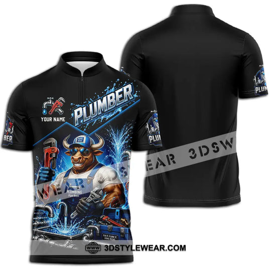 Unisex Shirt - Custom Plumber Shirt style option 2
