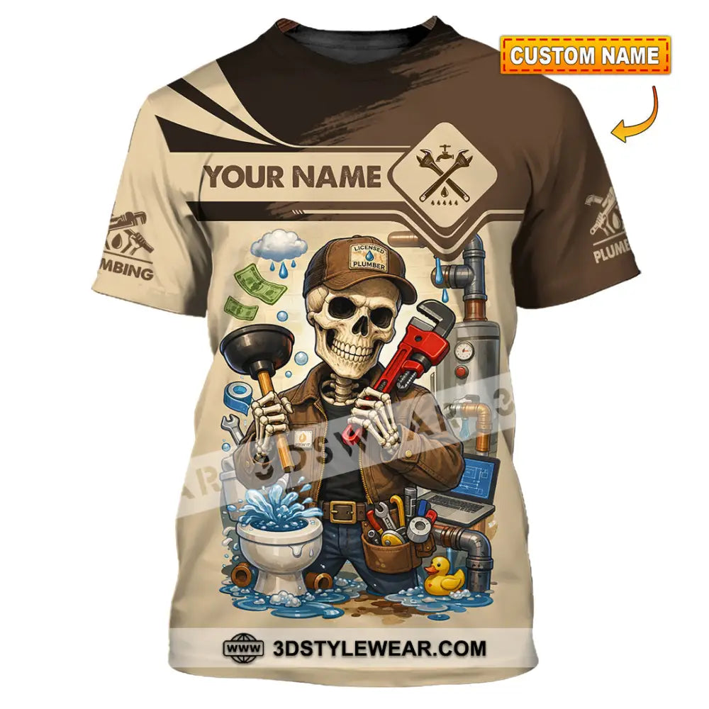 Unisex Shirt - Custom Plumbing Shirt - T-shirt