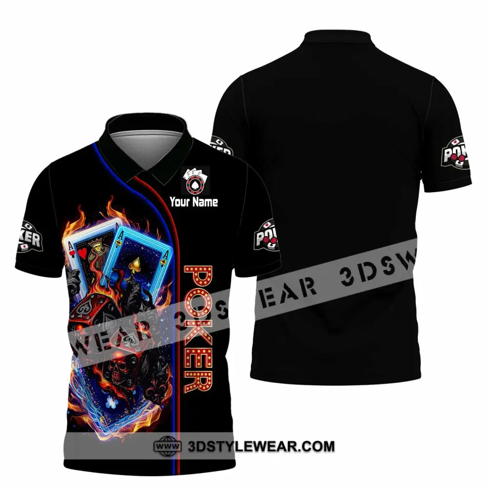 Unisex Shirt - Custom Poker Shirt - Polo Shirt / S - T-shirt
