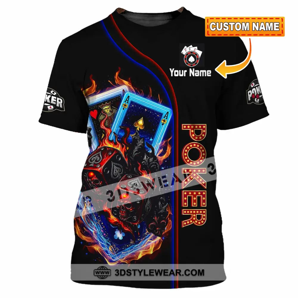 Unisex Shirt - Custom Poker Shirt - T-shirt