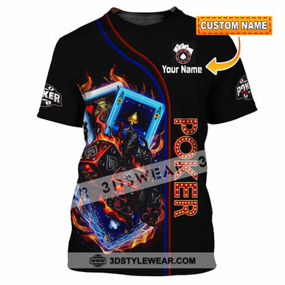 Unisex Shirt - Custom Poker Shirt - T-shirt