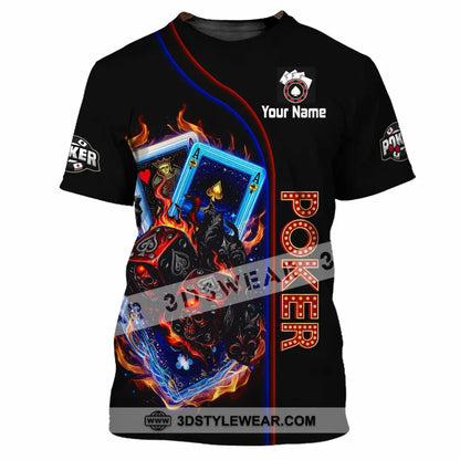 Unisex Shirt - Custom Poker Shirt - T-Shirt / S - T-shirt