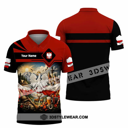 Unisex Shirt - Custom Poland Shirt - Polo Shirt / S - T-shirt