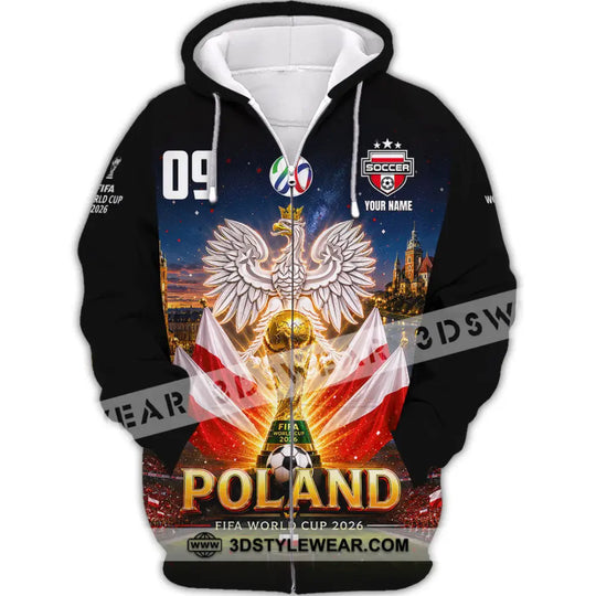 Unisex Shirt - Custom Poland World Cup 2026 Shirt style option 3