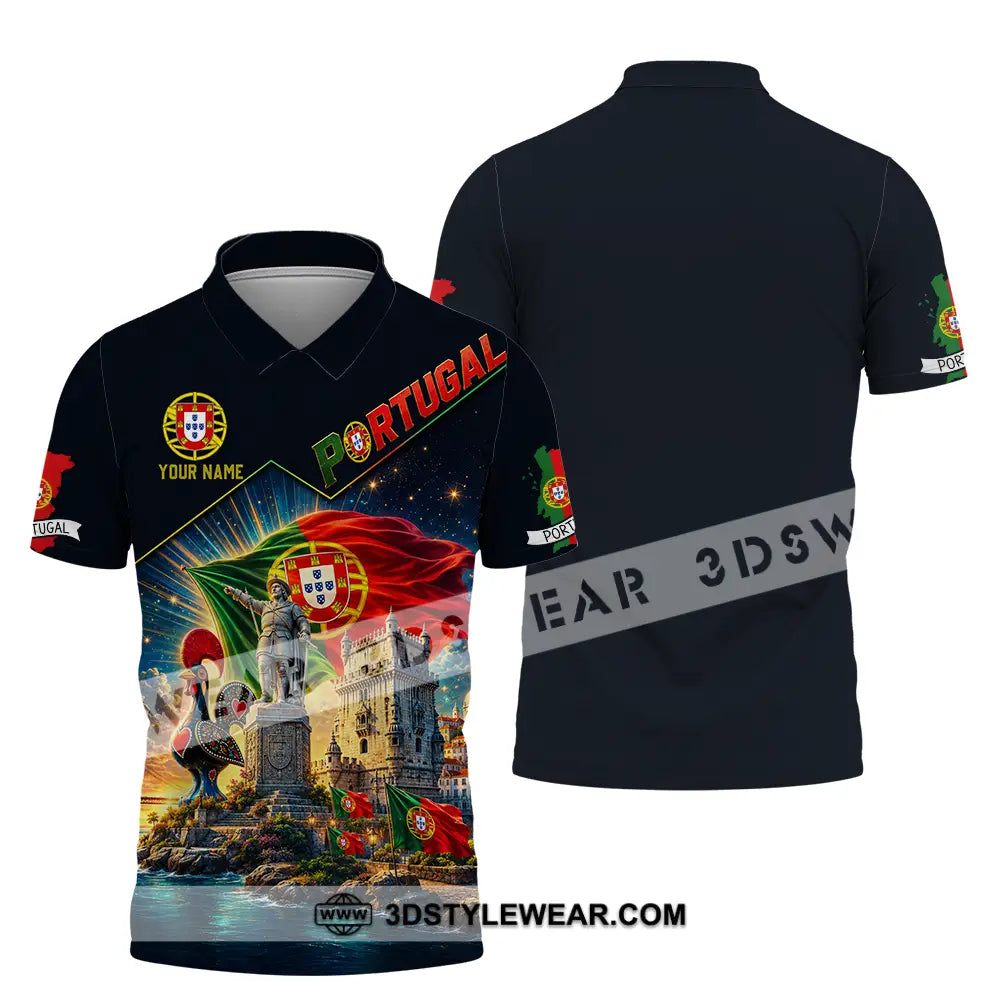 Unisex Shirt - Custom Portugal Shirt - Polo Shirt / S - T-shirt