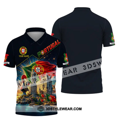 Unisex Shirt - Custom Portugal Shirt - Polo Shirt / S - T-shirt