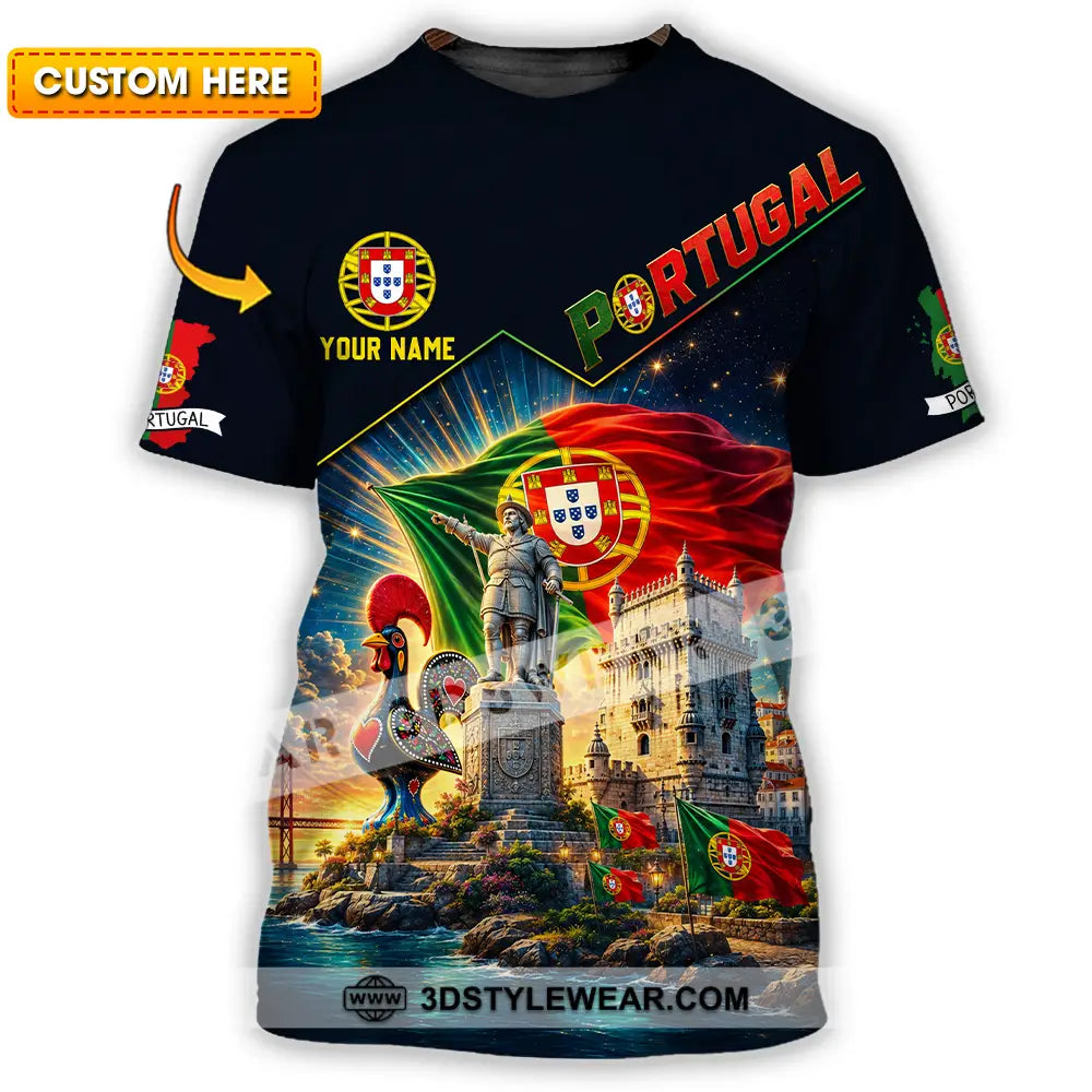 Unisex Shirt - Custom Portugal Shirt - T-shirt