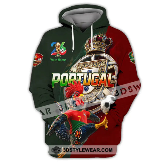 Unisex Shirt - Custom Portugal World Cup 2026 Shirt style option 2