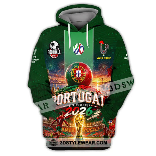 Unisex Shirt - Custom Portugal World Cup 2026 Shirt style option 2