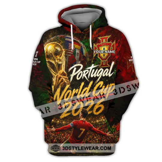 Unisex Shirt - Custom Portugal World Cup 2026 Shirt style option 2