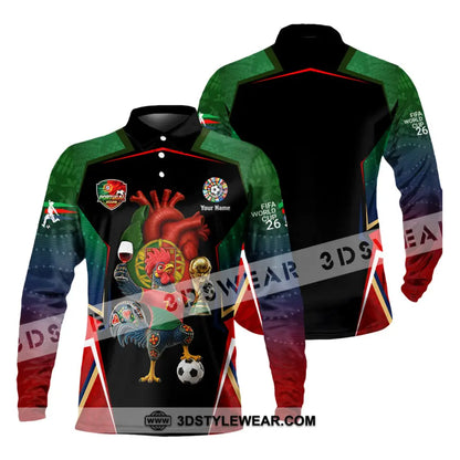 Unisex Shirt - Custom Portugal World Cup 2026 Shirt - Long Sleeve Polo / S - T-shirt