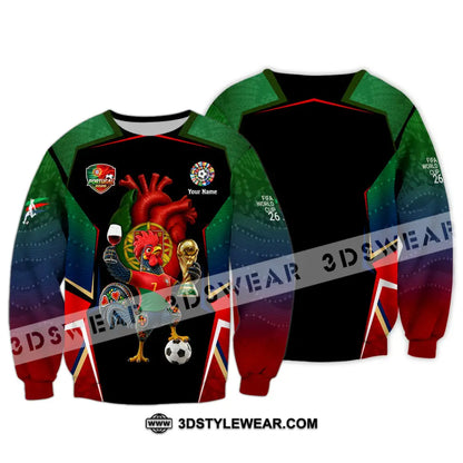 Unisex Shirt - Custom Portugal World Cup 2026 Shirt - Long Sleeve / S - T-shirt
