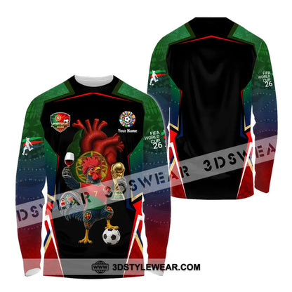 Unisex Shirt - Custom Portugal World Cup 2026 Shirt - Long Sleeve Shirt / S - T-shirt