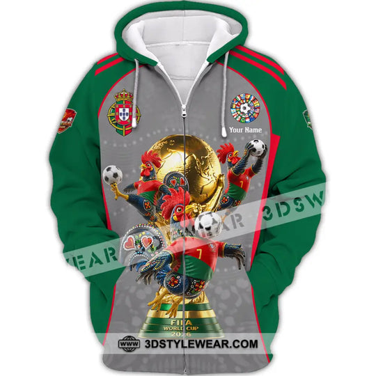 Unisex Shirt - Custom Portugal World Cup 2026 Shirt style option 3