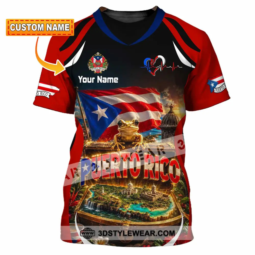 Unisex Shirt - Custom Puerto Rico Shirt - T-shirt