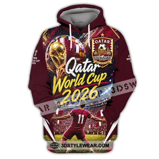 Unisex Shirt - Custom Qatar World Cup 2026 Shirt style option 2