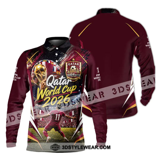 Unisex Shirt - Custom Qatar World Cup 2026 Shirt style option 4
