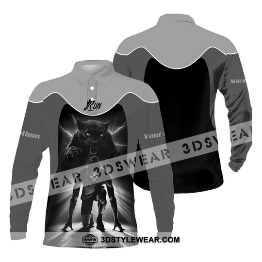 Unisex Shirt - Custom Ready To Run, Love Running Shirt style option 3