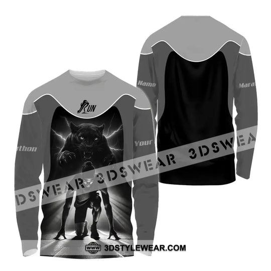 Unisex Shirt - Custom Ready To Run, Love Running Shirt style option 4