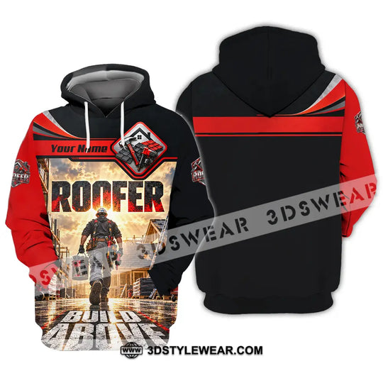 Unisex Shirt - Custom Roofer Shirt style option 3
