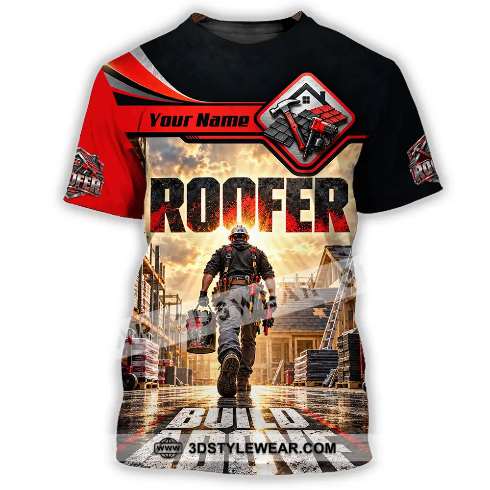 Unisex Shirt - Custom Roofer Shirt - T-Shirt / S - T-shirt
