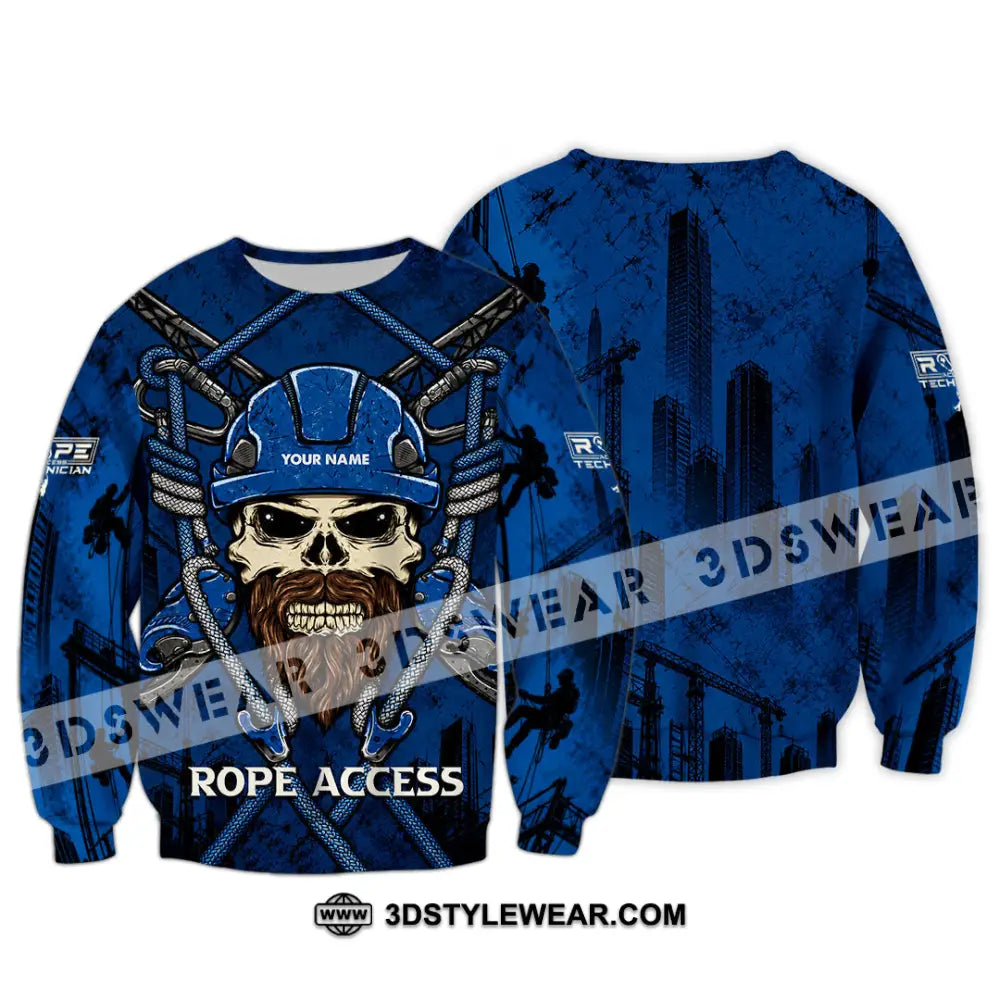 Unisex Shirt - Custom Rope Access Technician Shirt - Long Sleeve / S - T-shirt
