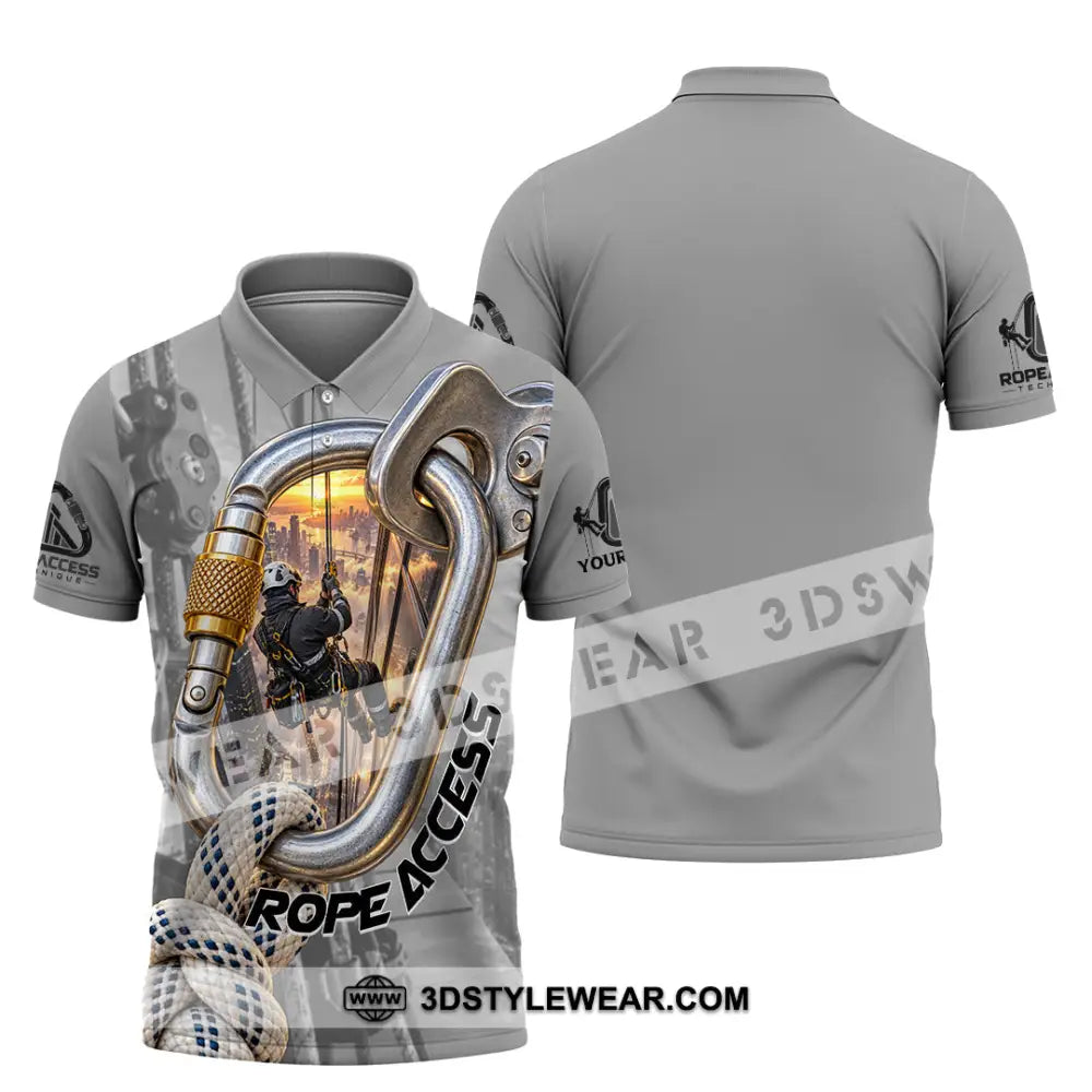 Unisex Shirt - Custom Rope Access Technician Shirt - Polo Shirt / S - T-shirt