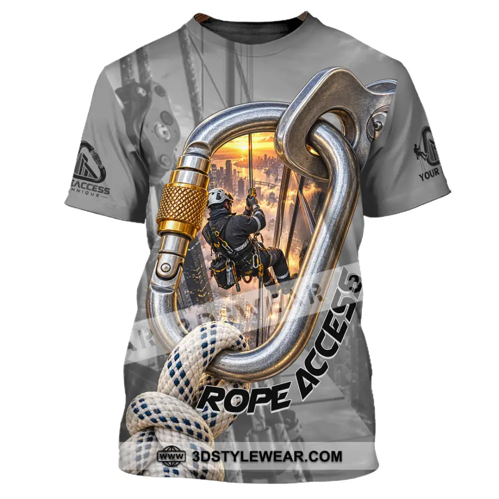 Unisex Shirt - Custom Rope Access Technician Shirt - T-Shirt / S - T-shirt