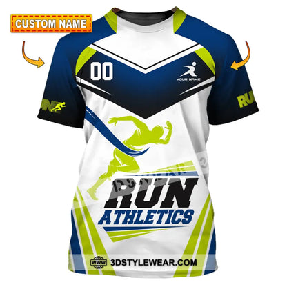 Unisex Shirt - Custom Run Athletics 3D Shirt - T-shirt