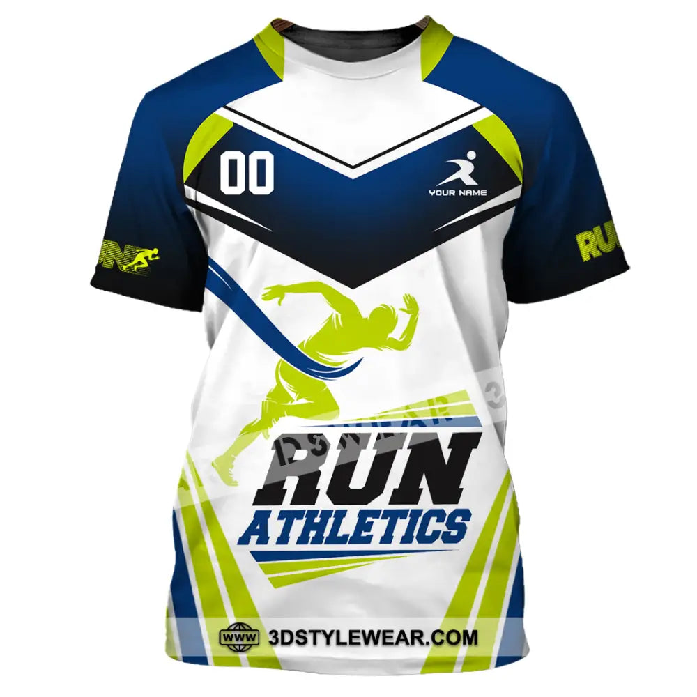 Unisex Shirt - Custom Run Athletics 3D Shirt - T-Shirt / S - T-shirt
