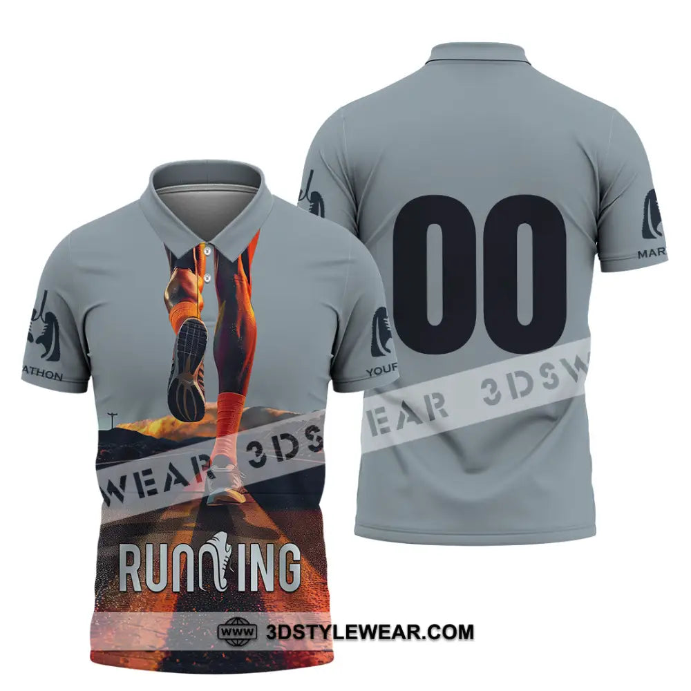 Unisex Shirt - Custom Run For Fun Running Lover Sport Shirt - Polo Shirt / S - T-shirt