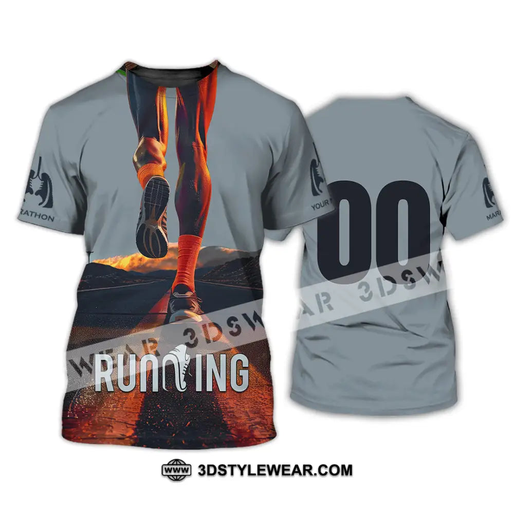 Unisex Shirt - Custom Run For Fun Running Lover Sport Shirt - T-Shirt / S - T-shirt