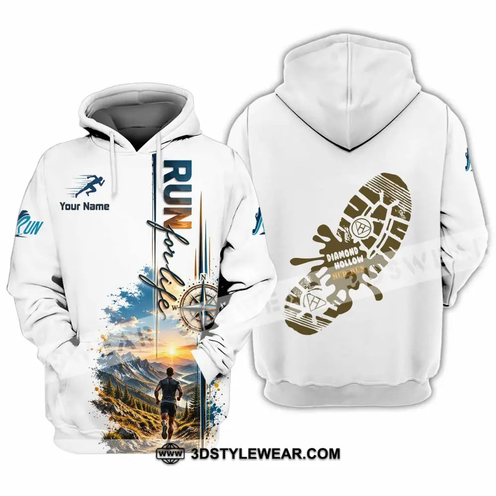 Unisex Shirt - Custom Run For Life Shirt - Hoodie / S - T-shirt