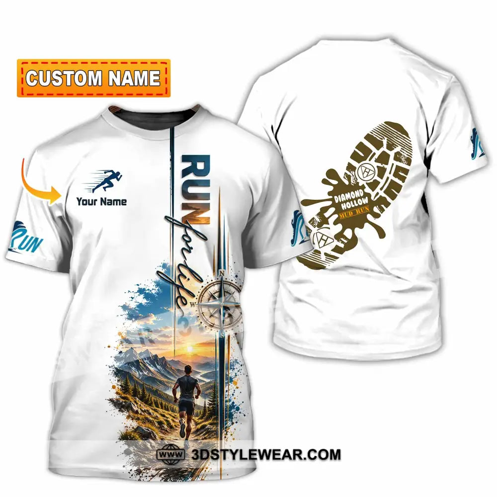 Unisex Shirt - Custom Run For Life Shirt - T-shirt