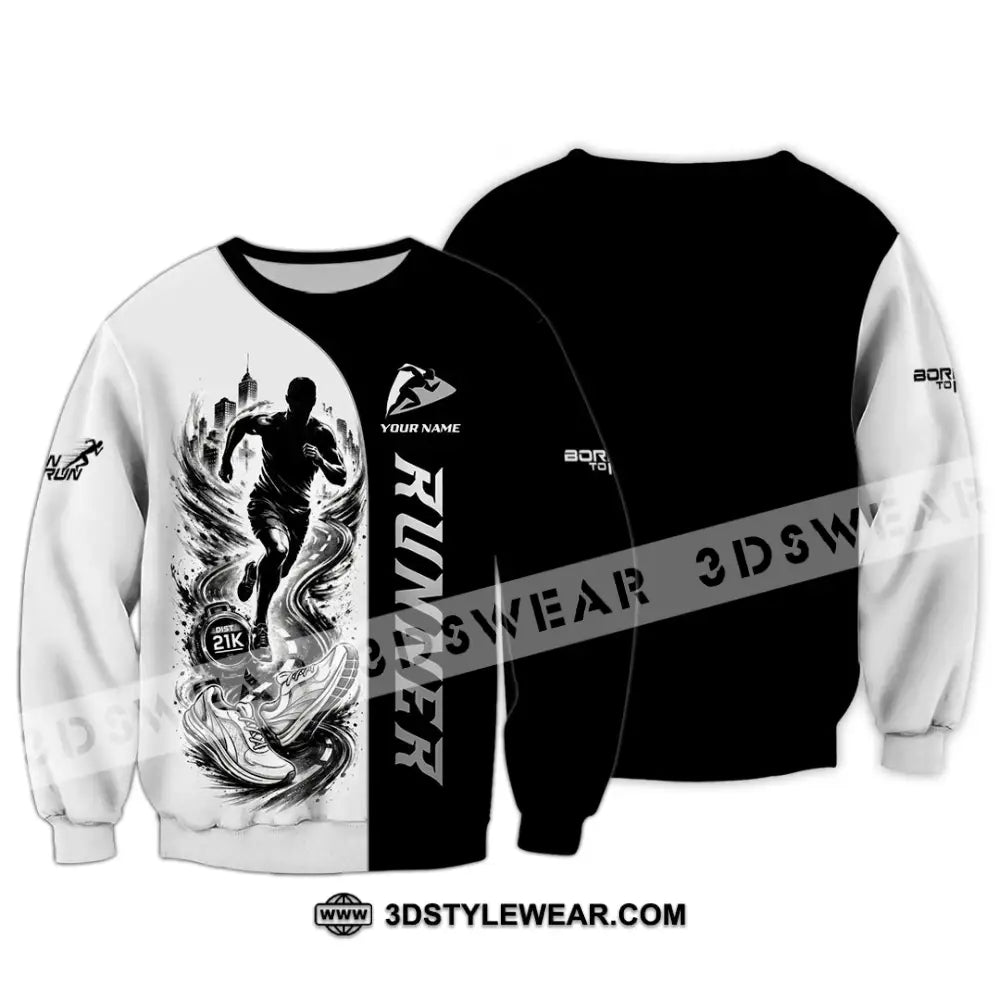 Unisex Shirt - Custom Runner Shirt - Long Sleeve / S - T-shirt