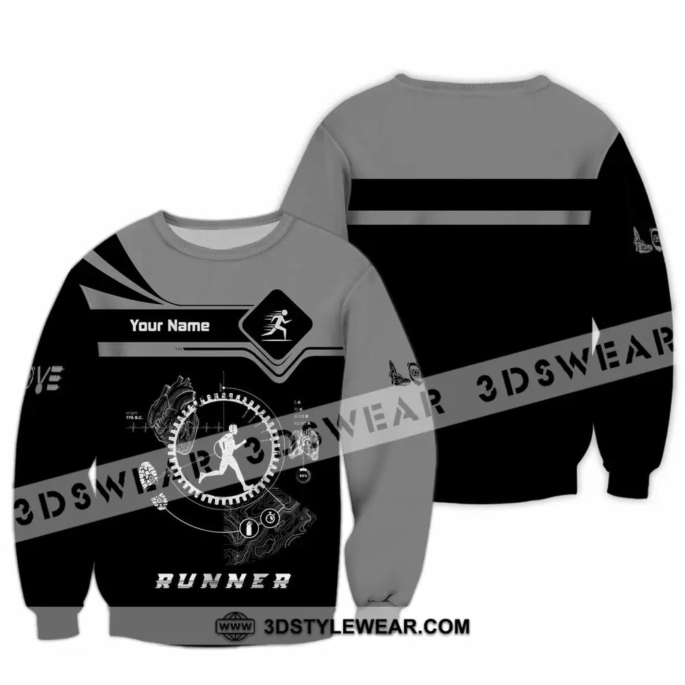 Unisex Shirt - Custom Runner Shirt - Long Sleeve / S - T-shirt