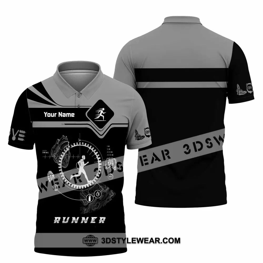 Unisex Shirt - Custom Runner Shirt - Polo Shirt / S - T-shirt