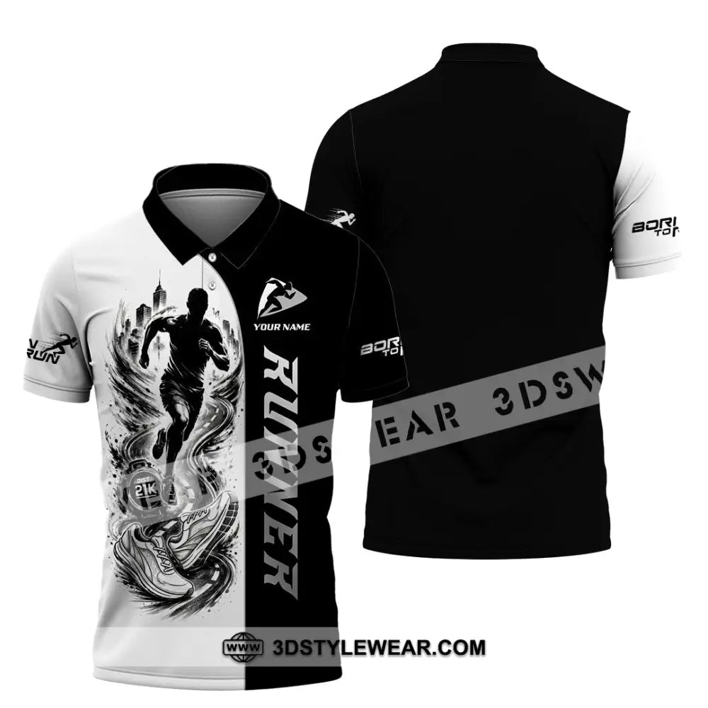 Unisex Shirt - Custom Runner Shirt - Polo Shirt / S - T-shirt