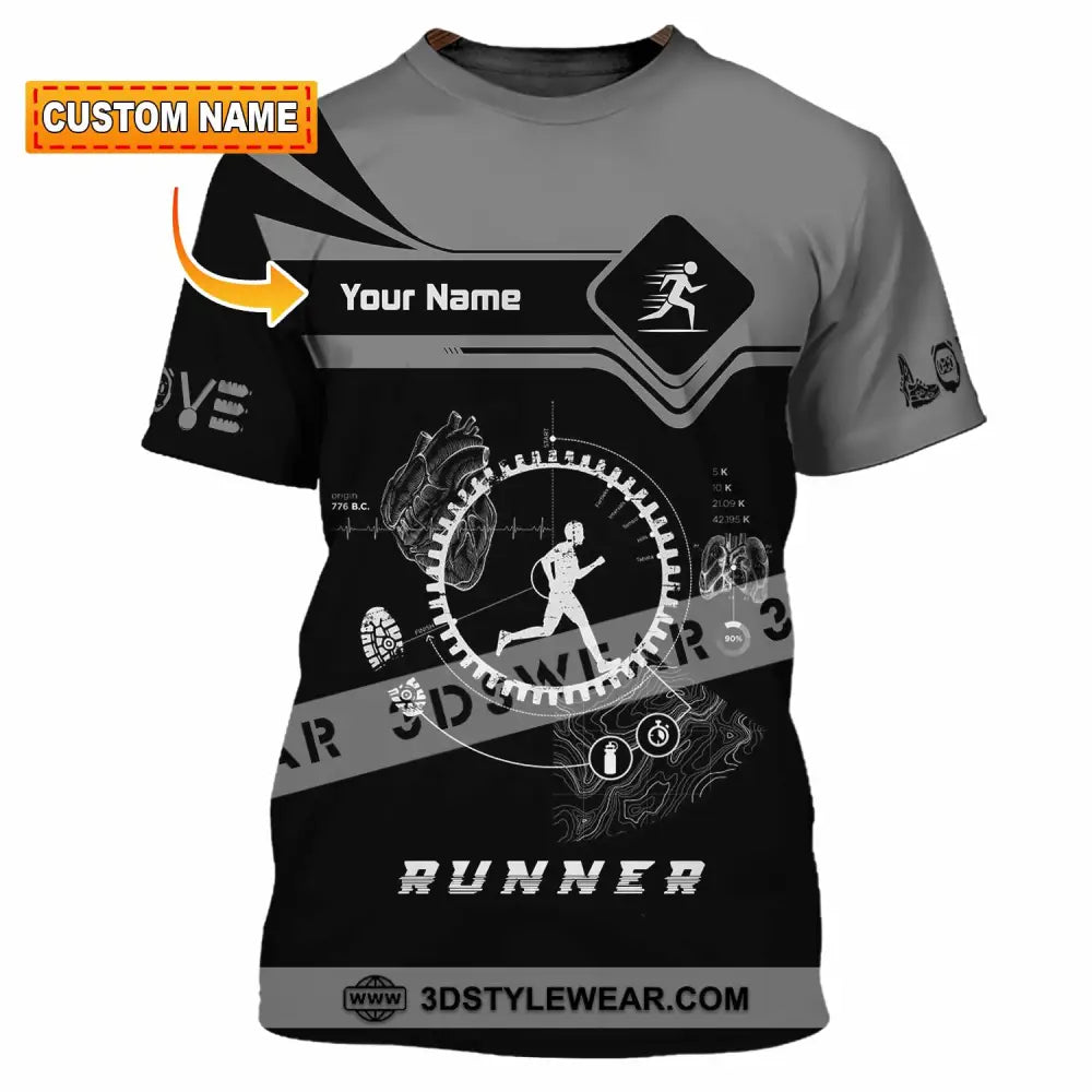 Unisex Shirt - Custom Runner Shirt - T-shirt