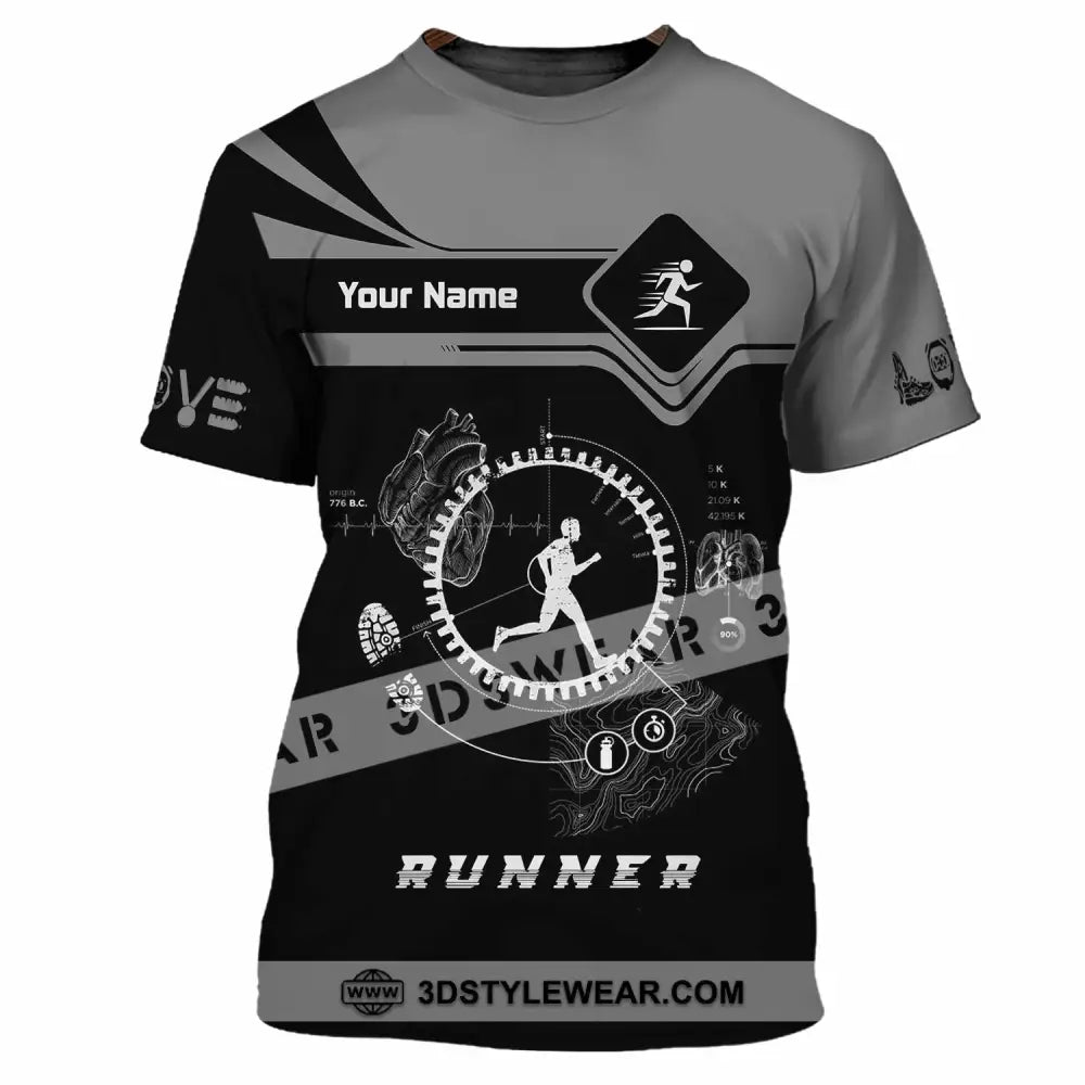 Unisex Shirt - Custom Runner Shirt - T-Shirt / S - T-shirt