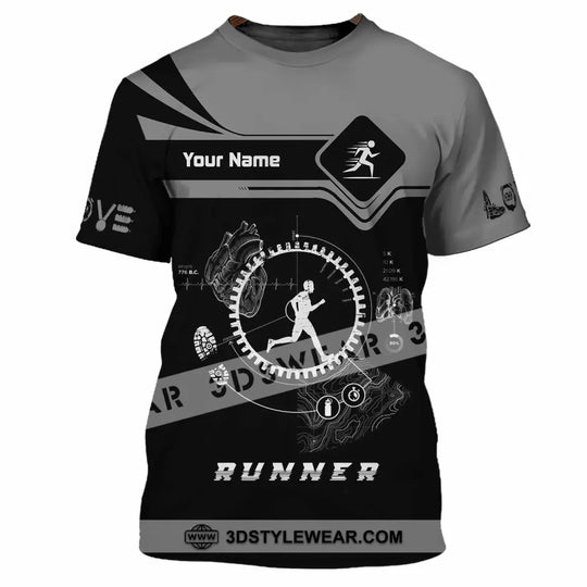 Unisex Shirt - Custom Runner Shirt style option 4