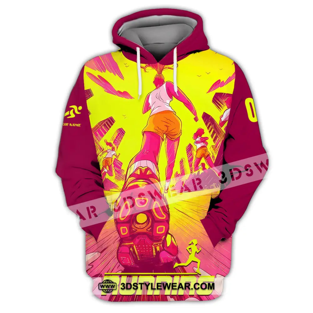 Unisex Shirt - Custom Running 3D Shirt - Hoodie / S - T-shirt