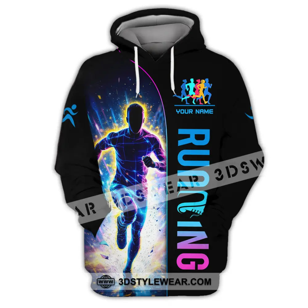 Unisex Shirt - Custom Running 3D Shirt - Hoodie / S - T-shirt