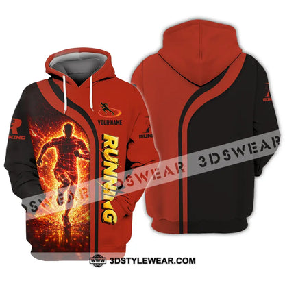 Unisex Shirt - Custom Running 3D Shirt - Hoodie / S - T-shirt