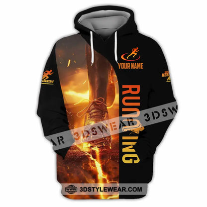 Unisex Shirt - Custom Running 3D Shirt - Hoodie / S - T-shirt